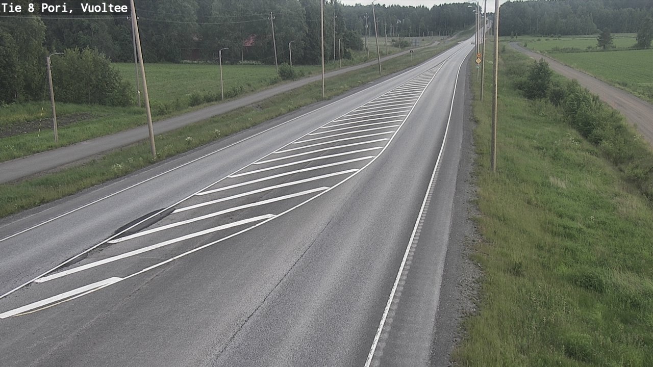 Kelikamerat Kuva Tie 8 Pori, Vuoltee, Pori, Satakunta