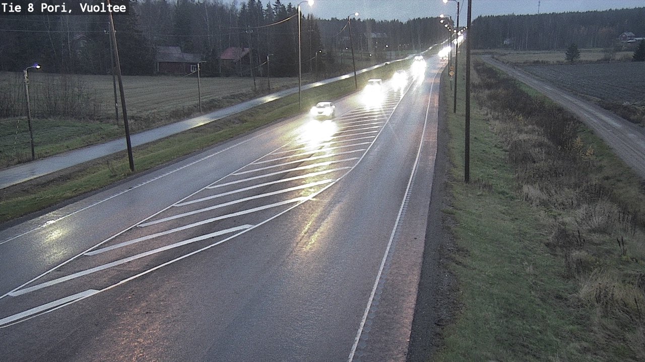 Kelikamerat Kuva Tie 8 Pori, Vuoltee, Pori, Satakunta