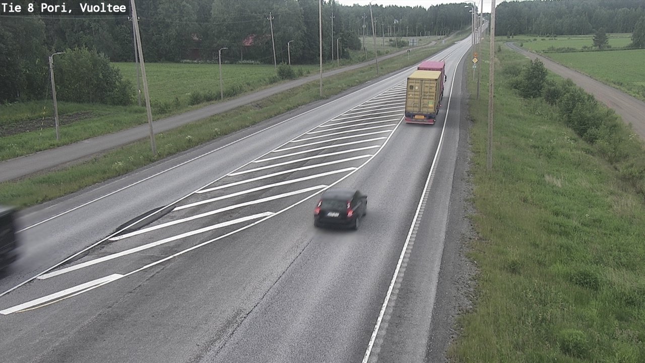 Kelikamerat Kuva Tie 8 Pori, Vuoltee, Pori, Satakunta