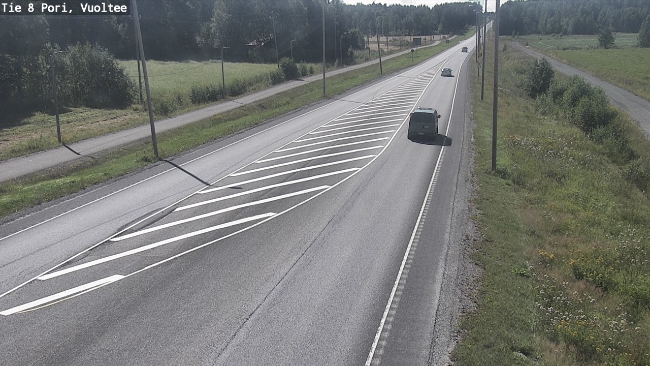 Kelikamerat Kuva Tie 8 Pori, Vuoltee, Pori, Satakunta
