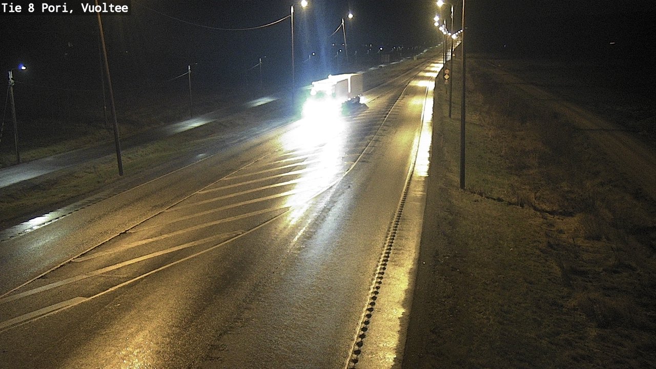 Weather Camera Image Road 8 Pori, Vuoltee, Pori, Satakunta