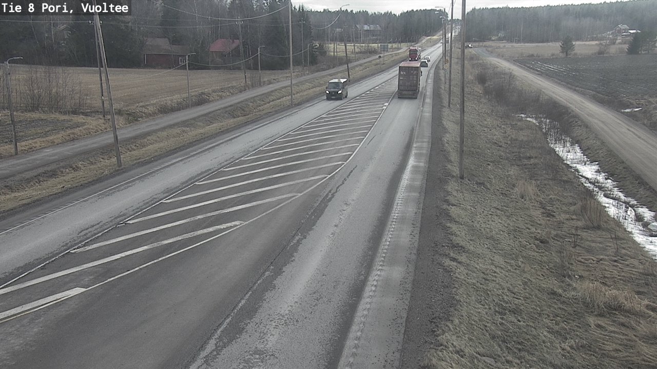 Kelikamerat Kuva Tie 8 Pori, Vuoltee, Pori, Satakunta