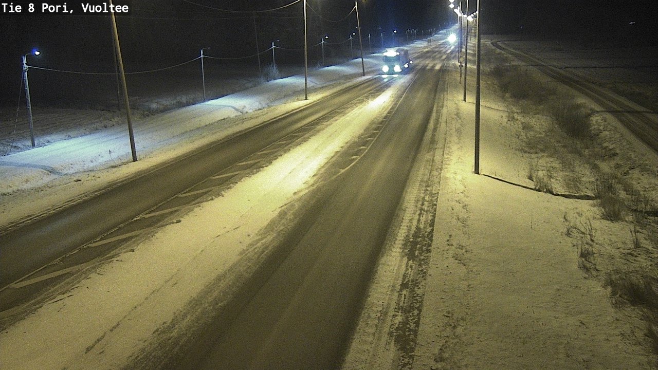 Kelikamerat Kuva Tie 8 Pori, Vuoltee, Pori, Satakunta