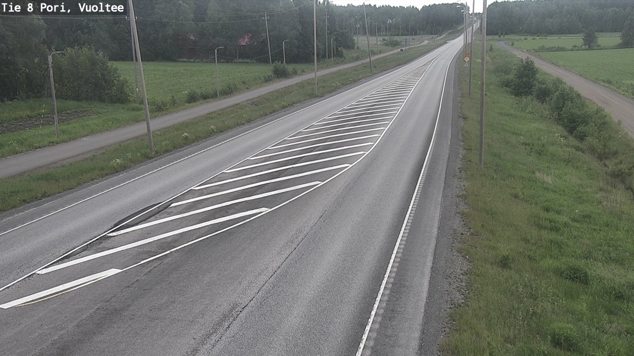 Kelikamerat Kuva Tie 8 Pori, Vuoltee, Pori, Satakunta