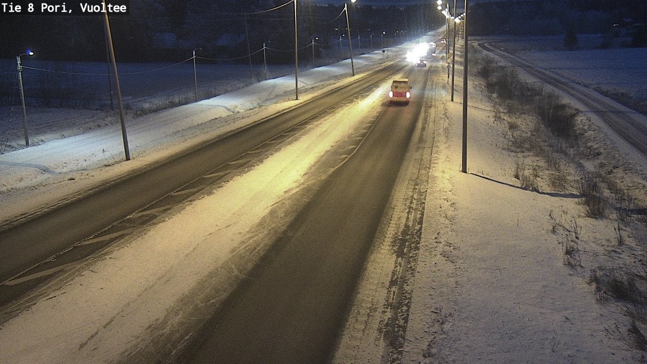 Kelikamerat Kuva Tie 8 Pori, Vuoltee, Pori, Satakunta