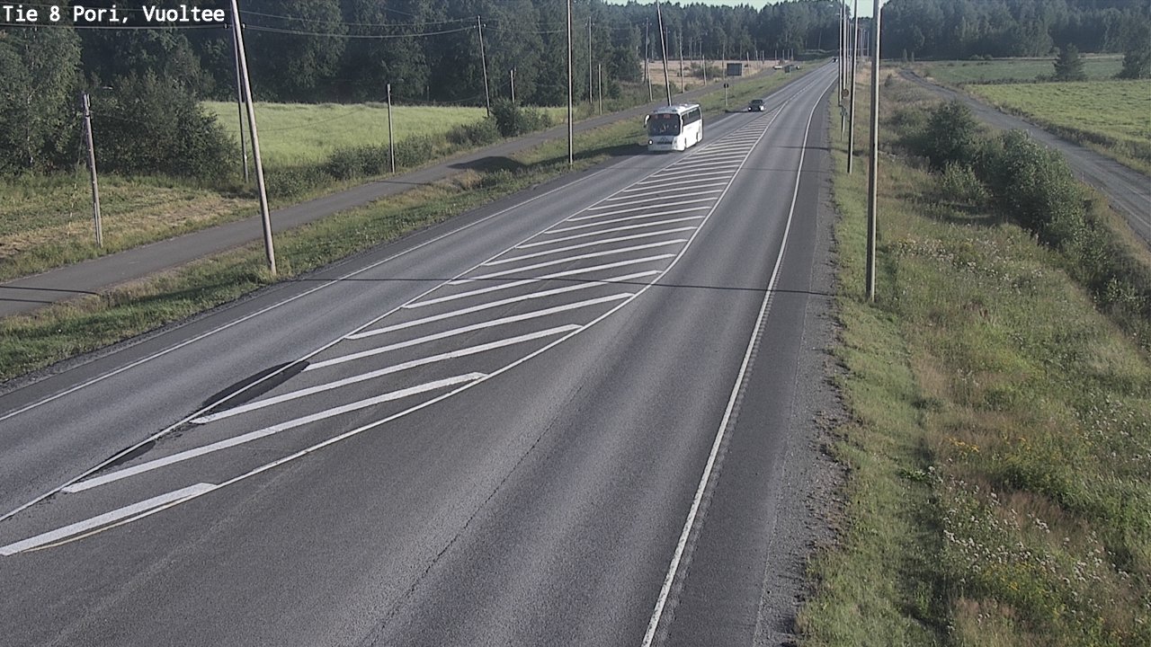 Kelikamerat Kuva Tie 8 Pori, Vuoltee, Pori, Satakunta