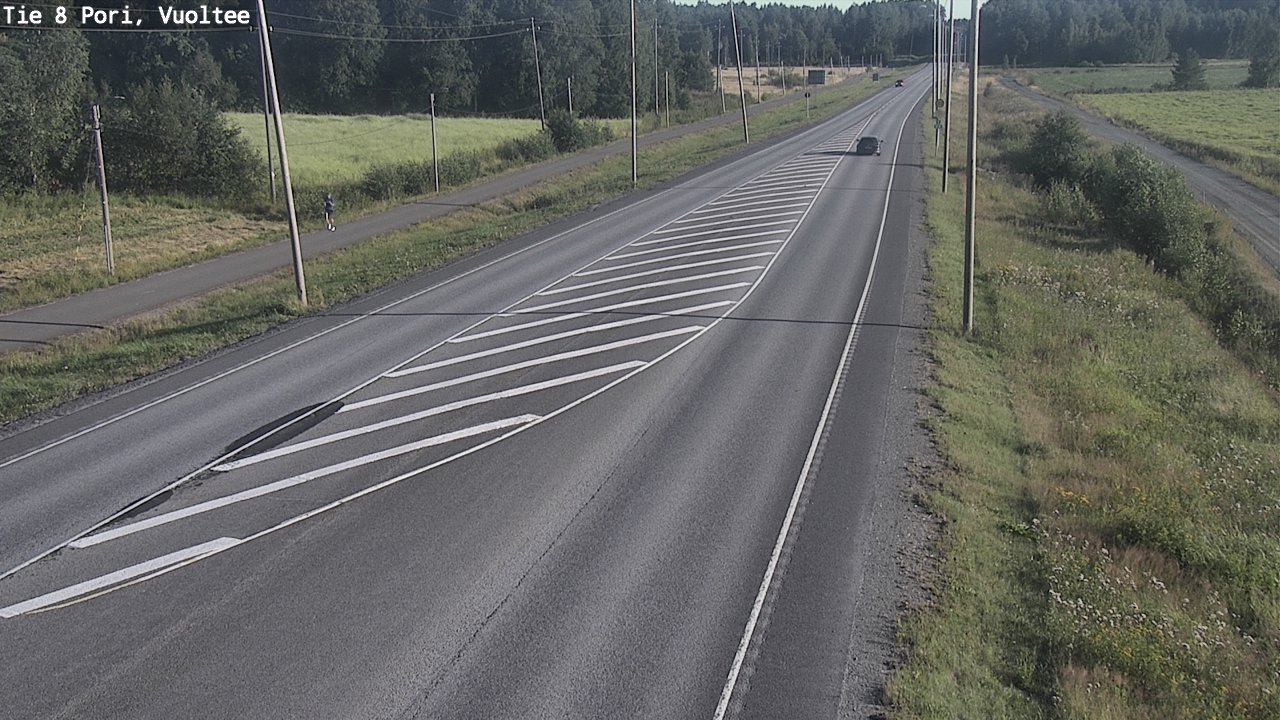 Kelikamerat Kuva Tie 8 Pori, Vuoltee, Pori, Satakunta
