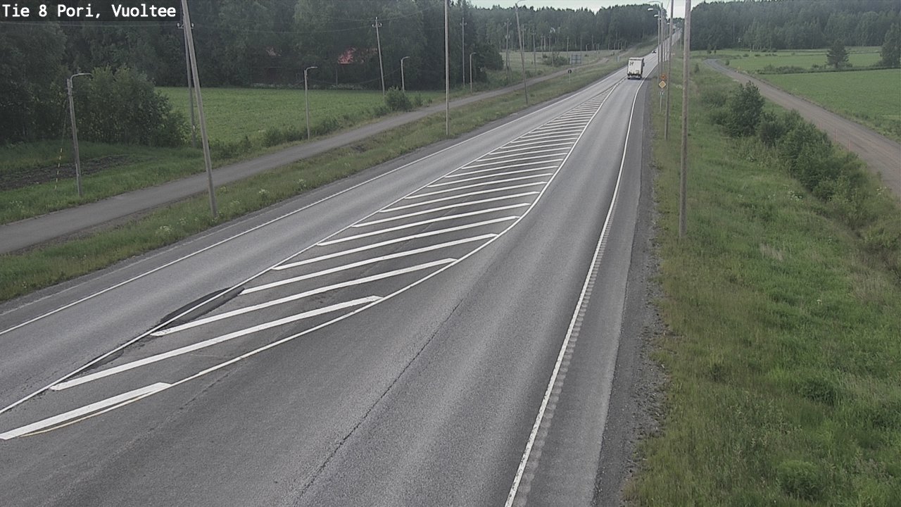 Kelikamerat Kuva Tie 8 Pori, Vuoltee, Pori, Satakunta
