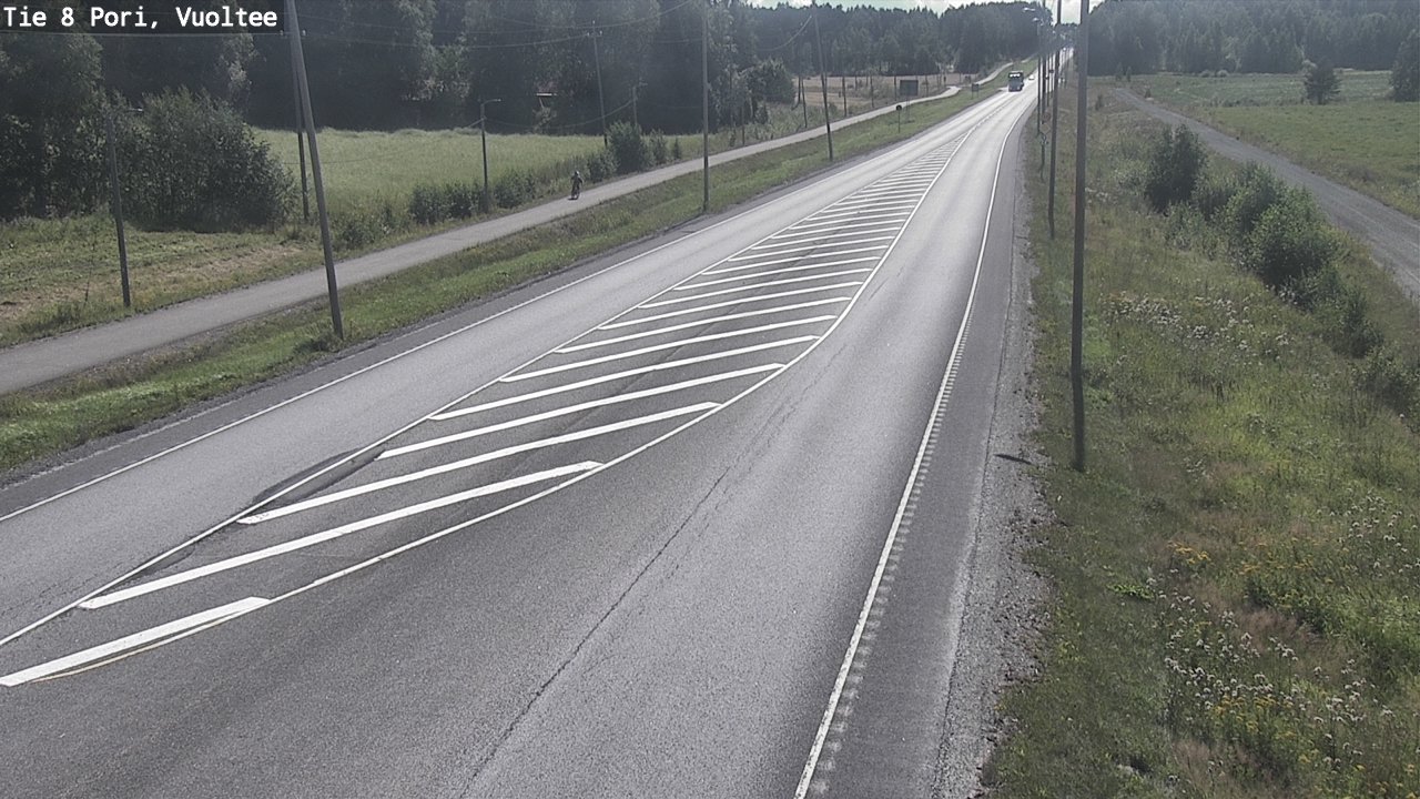Kelikamerat Kuva Tie 8 Pori, Vuoltee, Pori, Satakunta