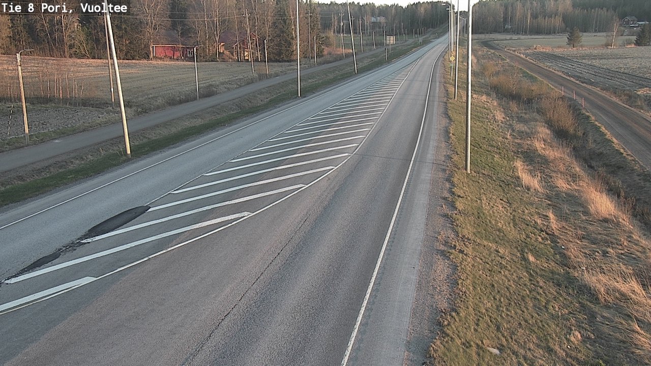 Kelikamerat Kuva Tie 8 Pori, Vuoltee, Pori, Satakunta