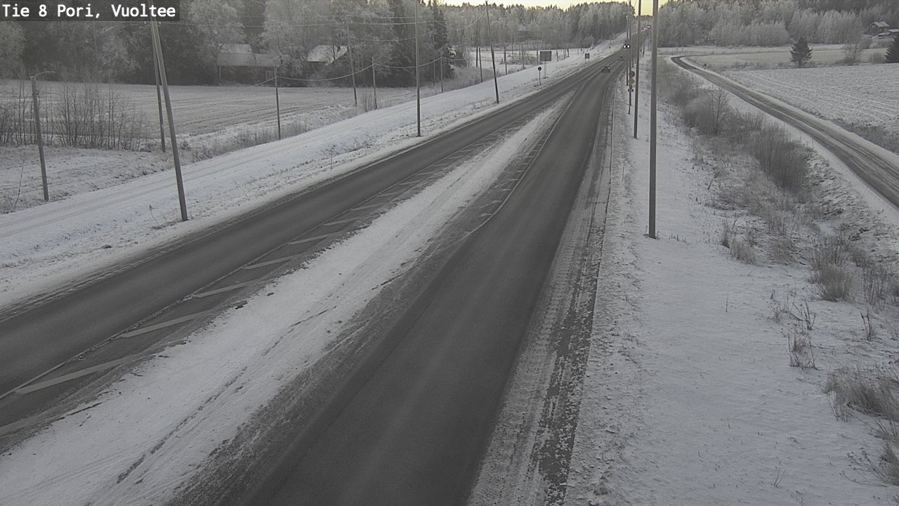 Kelikamerat Kuva Tie 8 Pori, Vuoltee, Pori, Satakunta