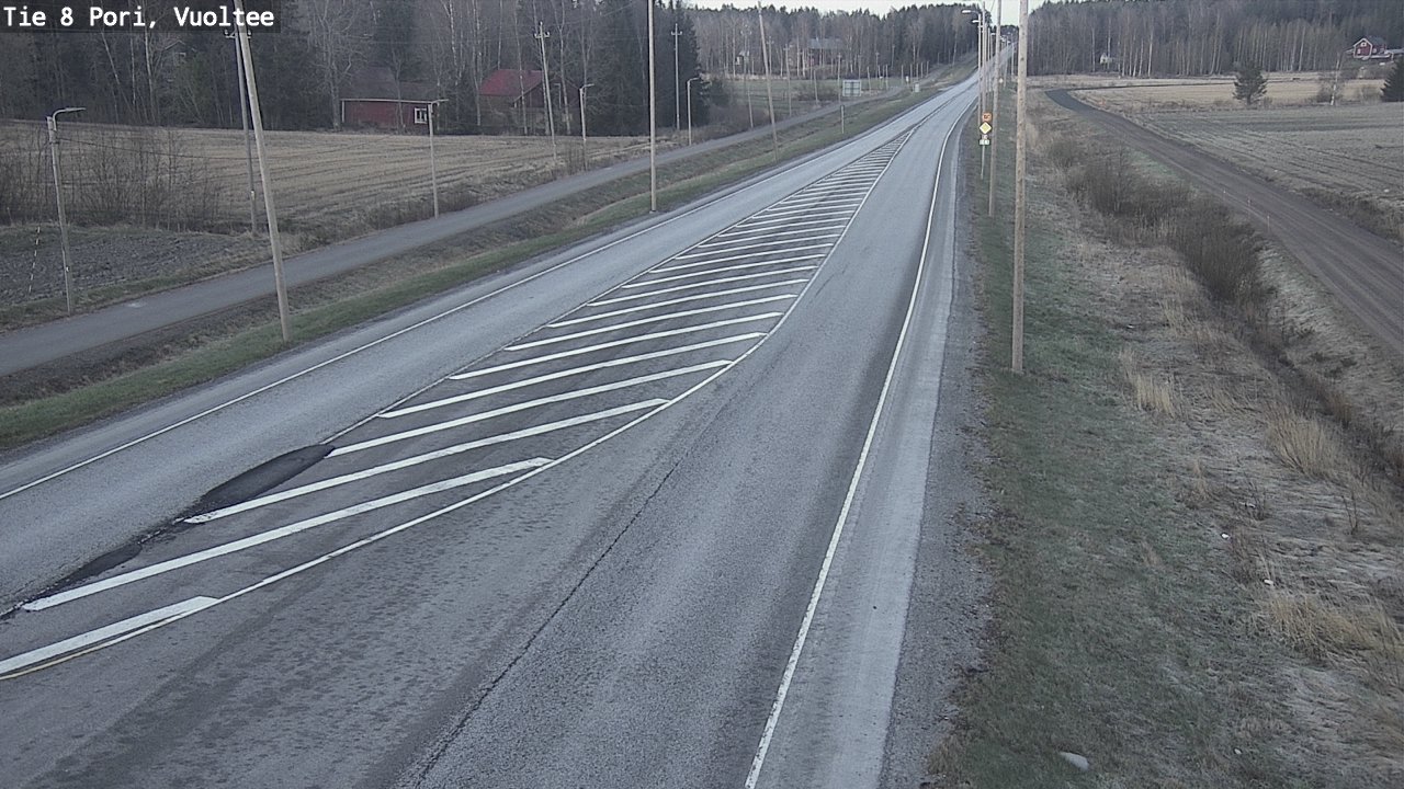 Kelikamerat Kuva Tie 8 Pori, Vuoltee, Pori, Satakunta