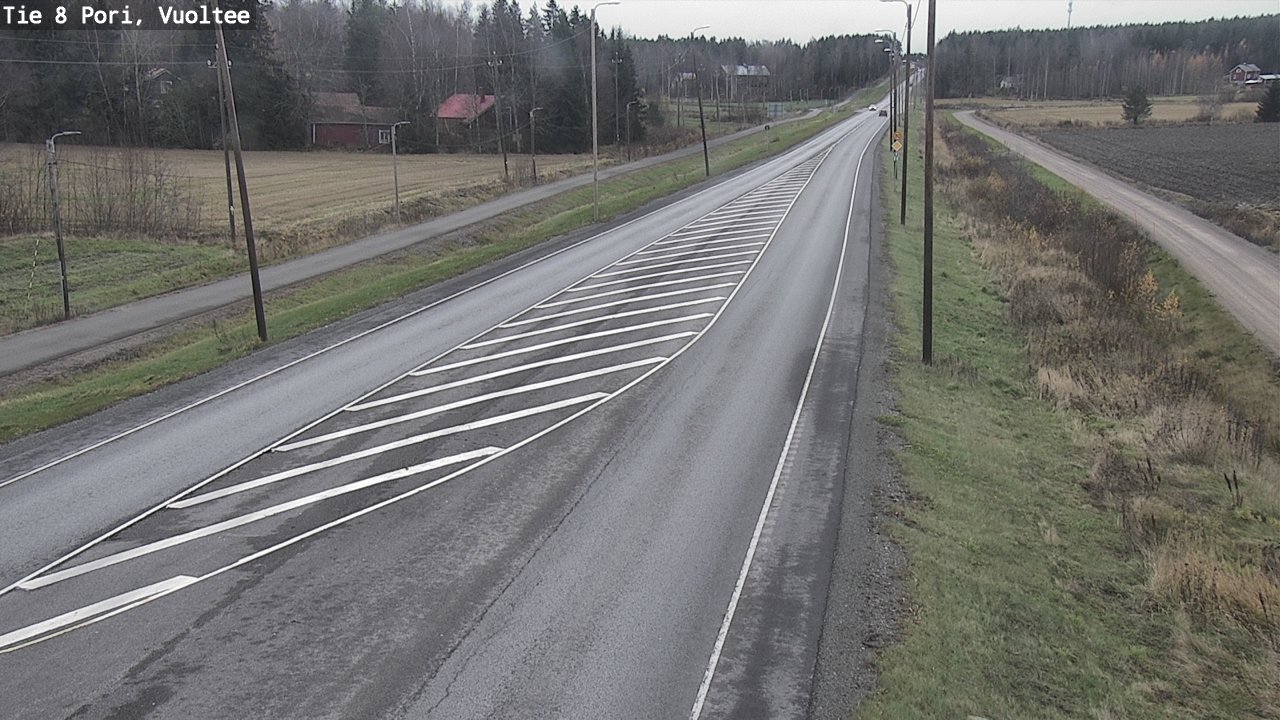 Kelikamerat Kuva Tie 8 Pori, Vuoltee, Pori, Satakunta