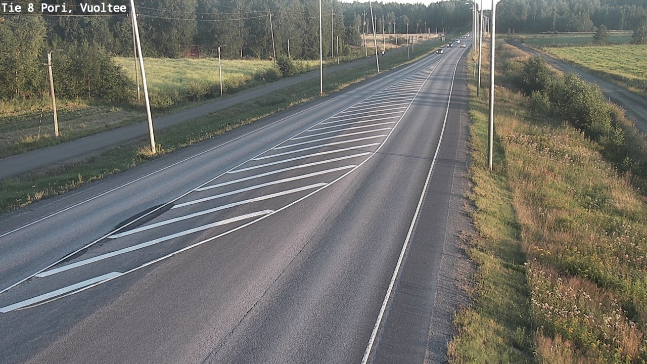 Kelikamerat Kuva Tie 8 Pori, Vuoltee, Pori, Satakunta