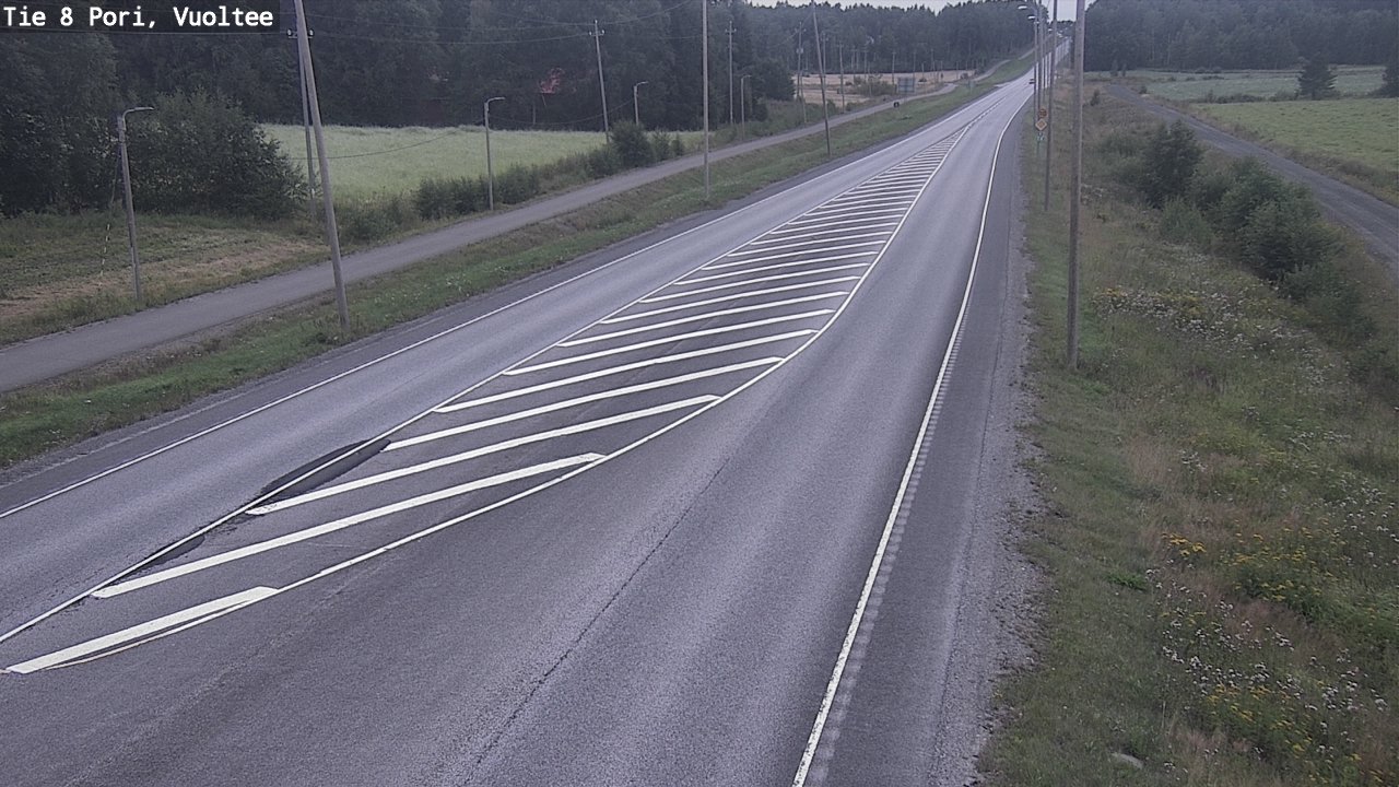 Kelikamerat Kuva Tie 8 Pori, Vuoltee, Pori, Satakunta