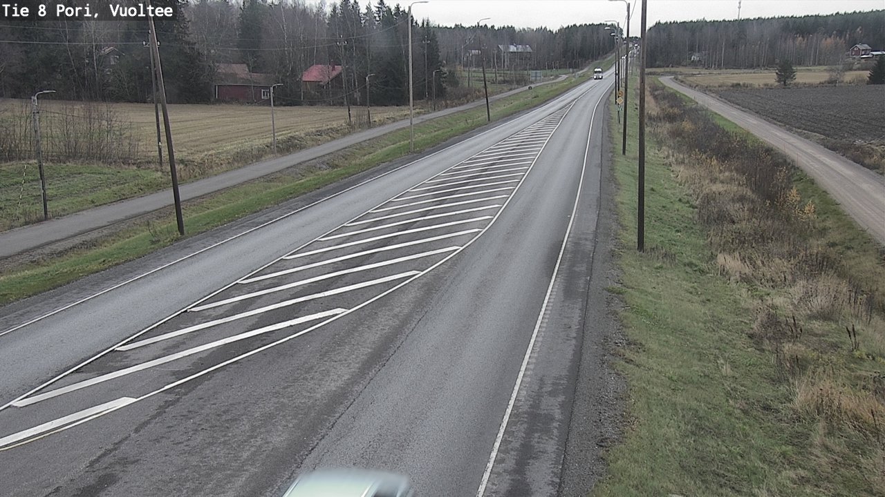 Kelikamerat Kuva Tie 8 Pori, Vuoltee, Pori, Satakunta