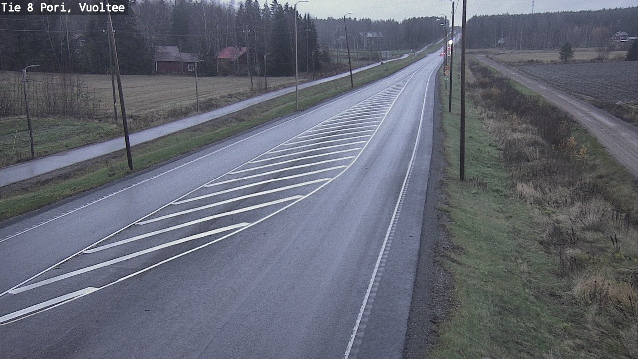 Kelikamerat Kuva Tie 8 Pori, Vuoltee, Pori, Satakunta