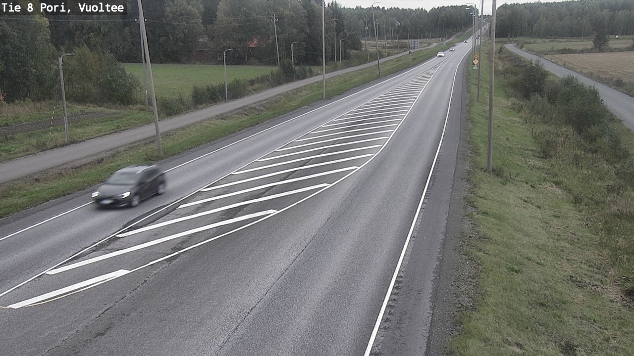 Kelikamerat Kuva Tie 8 Pori, Vuoltee, Pori, Satakunta