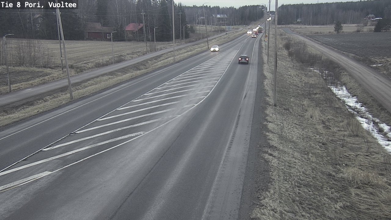 Kelikamerat Kuva Tie 8 Pori, Vuoltee, Pori, Satakunta