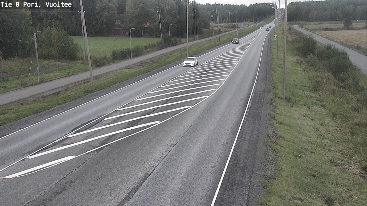 Kelikamerat Kuva Tie 8 Pori, Vuoltee, Pori, Satakunta