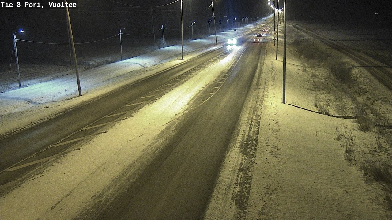 Kelikamerat Kuva Tie 8 Pori, Vuoltee, Pori, Satakunta