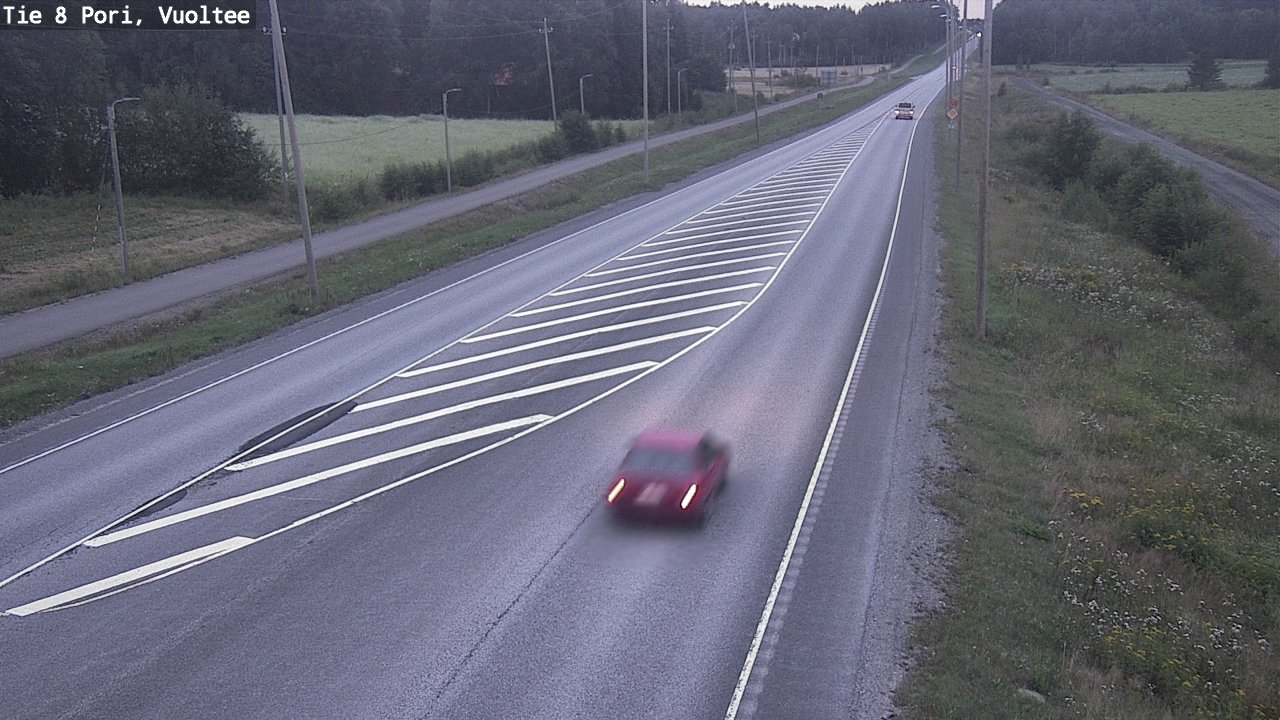 Kelikamerat Kuva Tie 8 Pori, Vuoltee, Pori, Satakunta
