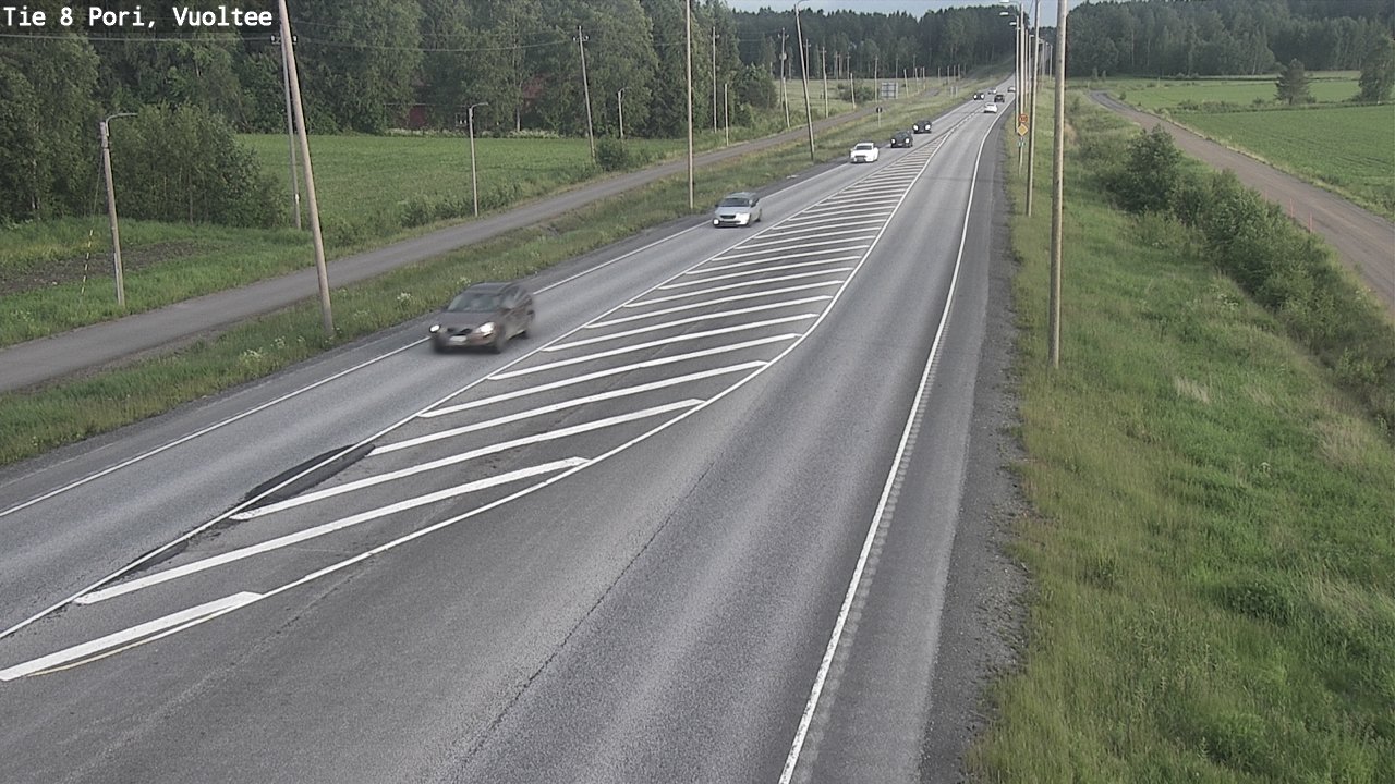 Kelikamerat Kuva Tie 8 Pori, Vuoltee, Pori, Satakunta