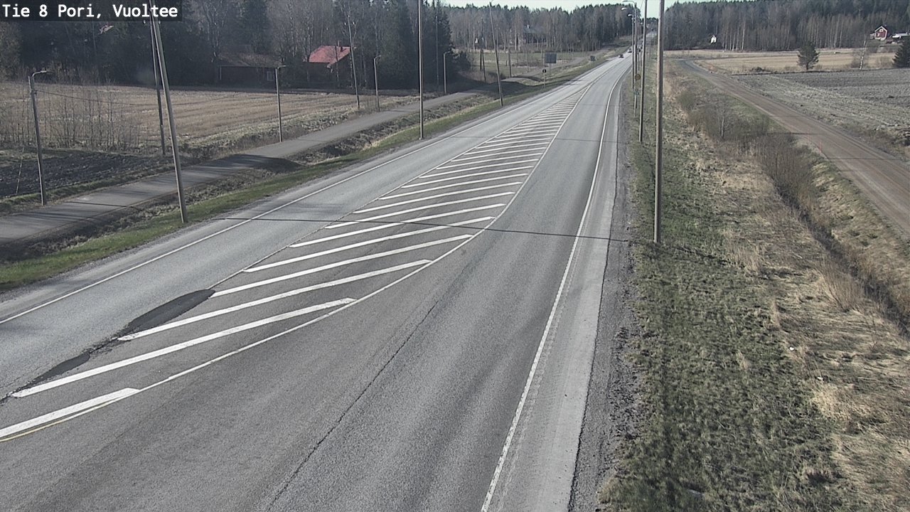 Kelikamerat Kuva Tie 8 Pori, Vuoltee, Pori, Satakunta