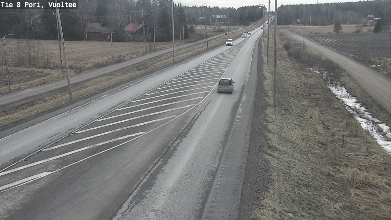 Kelikamerat Kuva Tie 8 Pori, Vuoltee, Pori, Satakunta