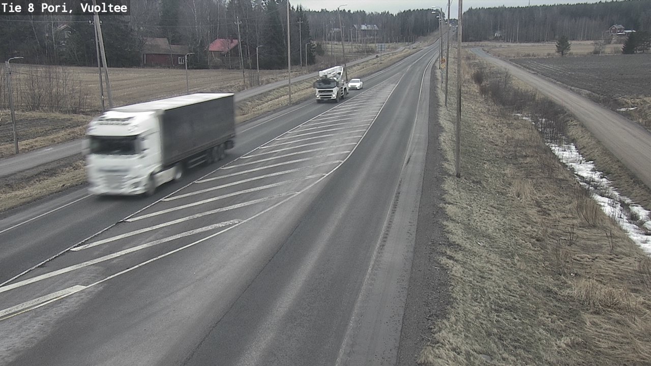 Kelikamerat Kuva Tie 8 Pori, Vuoltee, Pori, Satakunta