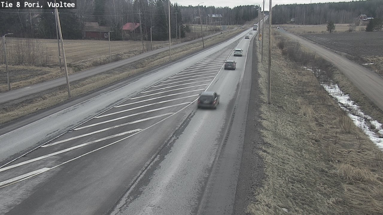 Kelikamerat Kuva Tie 8 Pori, Vuoltee, Pori, Satakunta