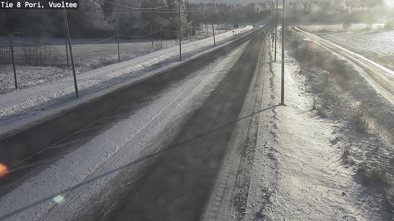 Kelikamerat Kuva Tie 8 Pori, Vuoltee, Pori, Satakunta