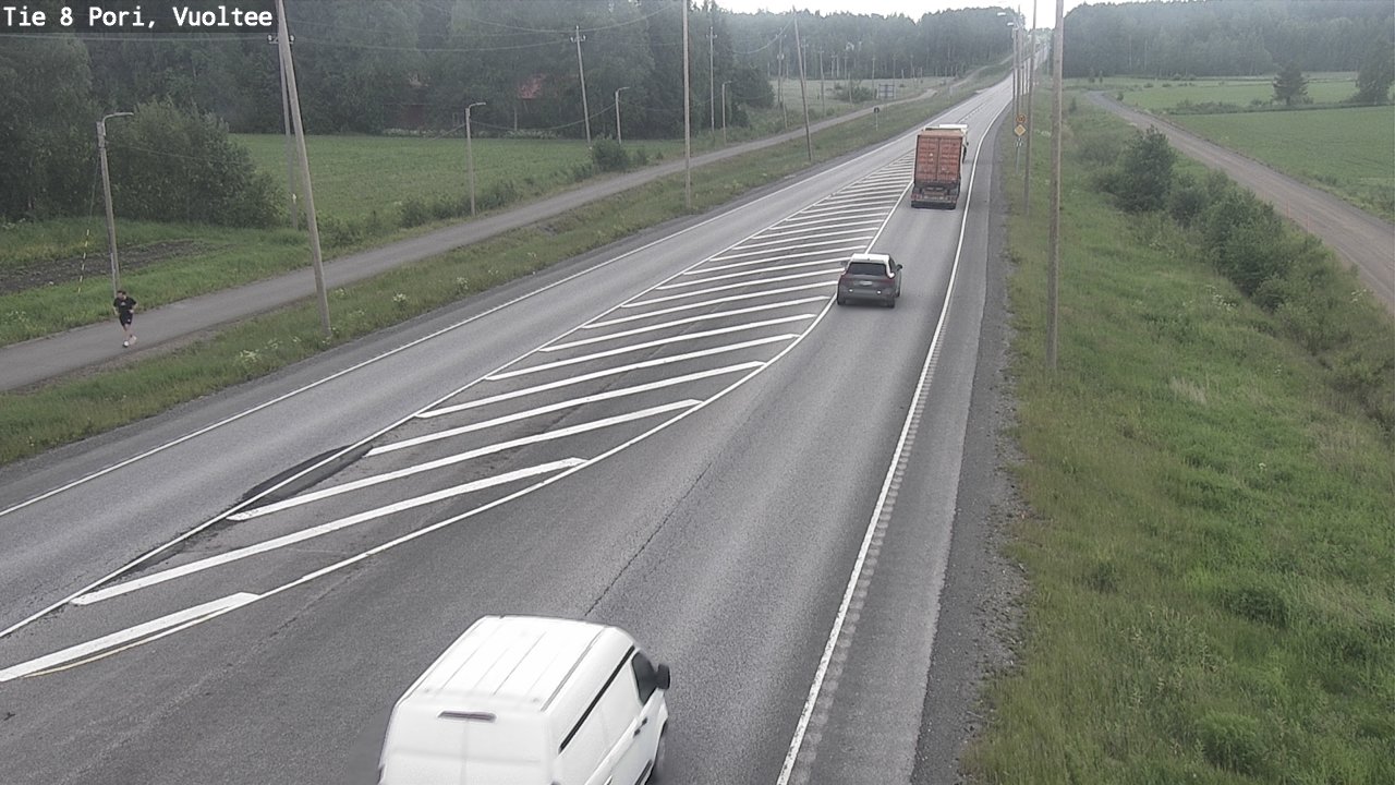 Kelikamerat Kuva Tie 8 Pori, Vuoltee, Pori, Satakunta