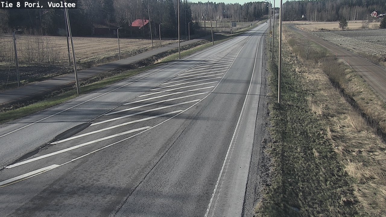 Kelikamerat Kuva Tie 8 Pori, Vuoltee, Pori, Satakunta