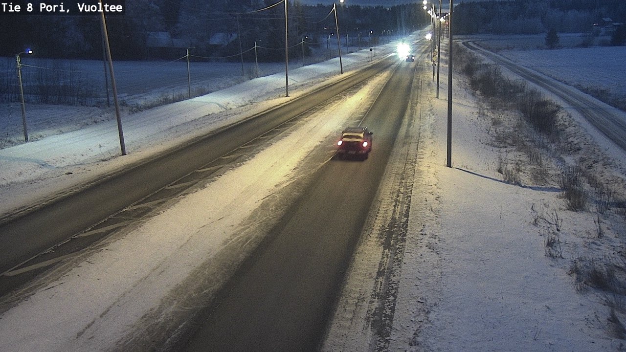 Kelikamerat Kuva Tie 8 Pori, Vuoltee, Pori, Satakunta