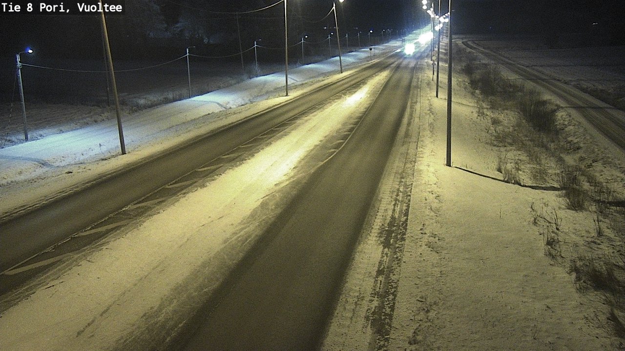 Kelikamerat Kuva Tie 8 Pori, Vuoltee, Pori, Satakunta