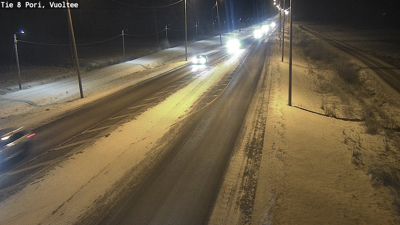 Kelikamerat Kuva Tie 8 Pori, Vuoltee, Pori, Satakunta