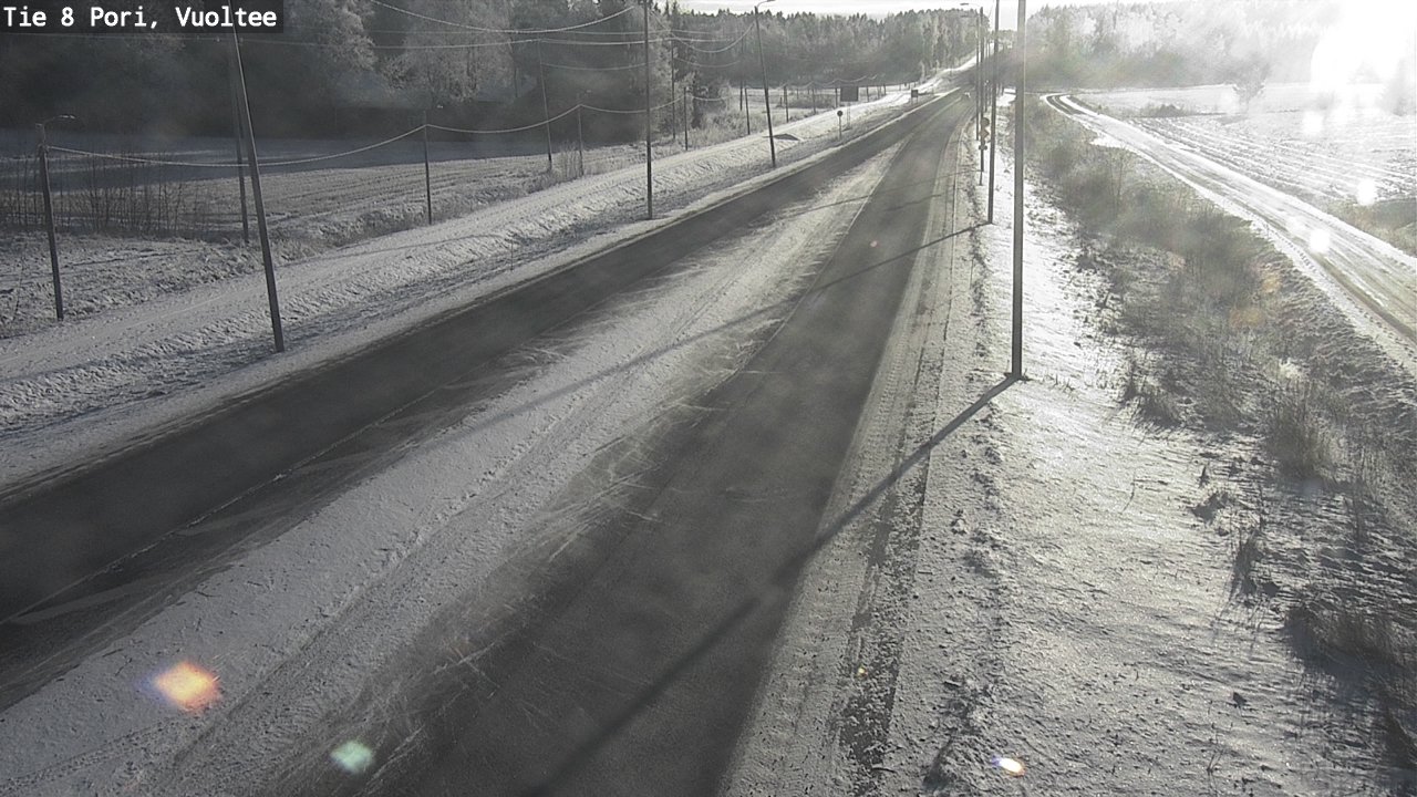 Kelikamerat Kuva Tie 8 Pori, Vuoltee, Pori, Satakunta