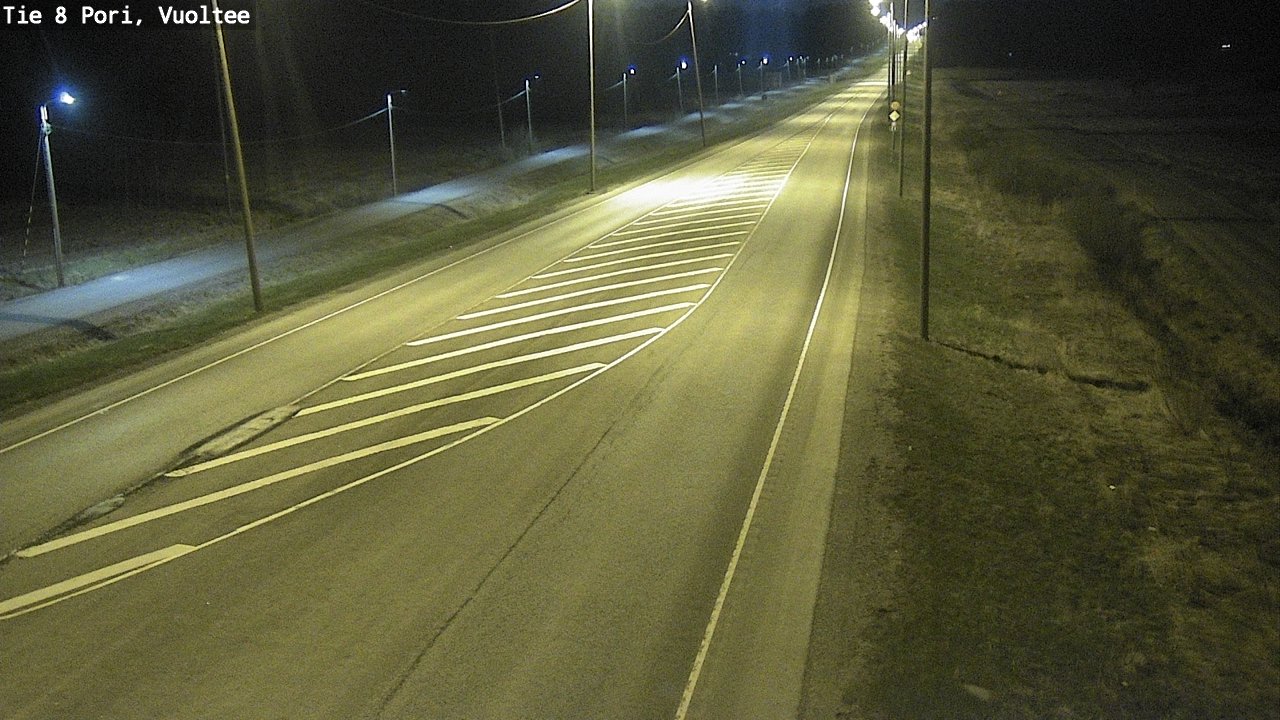 Weather Camera Image Väg 8 Björneborg, Vuoltee, Pori, Satakunta