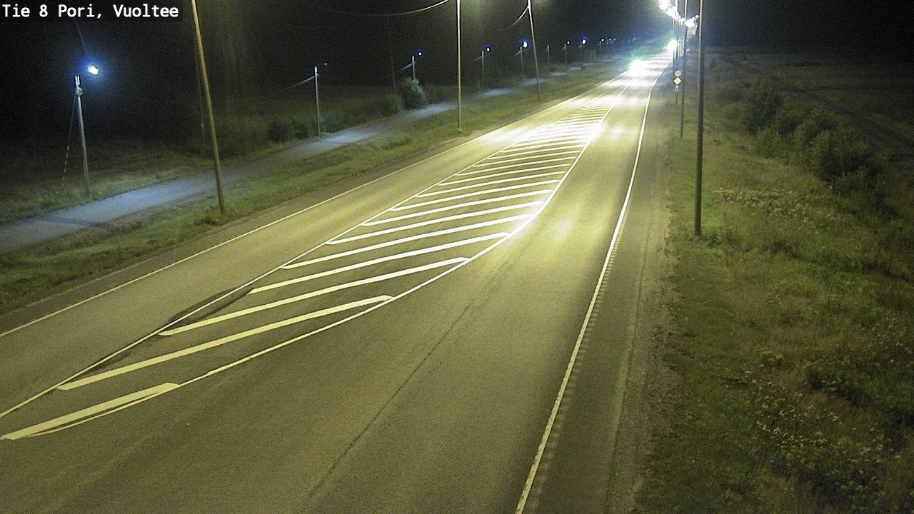 Kelikamerat Kuva Tie 8 Pori, Vuoltee, Pori, Satakunta