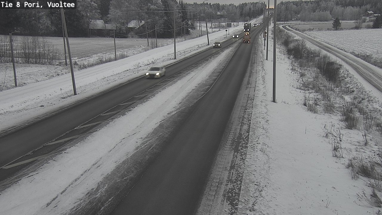 Kelikamerat Kuva Tie 8 Pori, Vuoltee, Pori, Satakunta