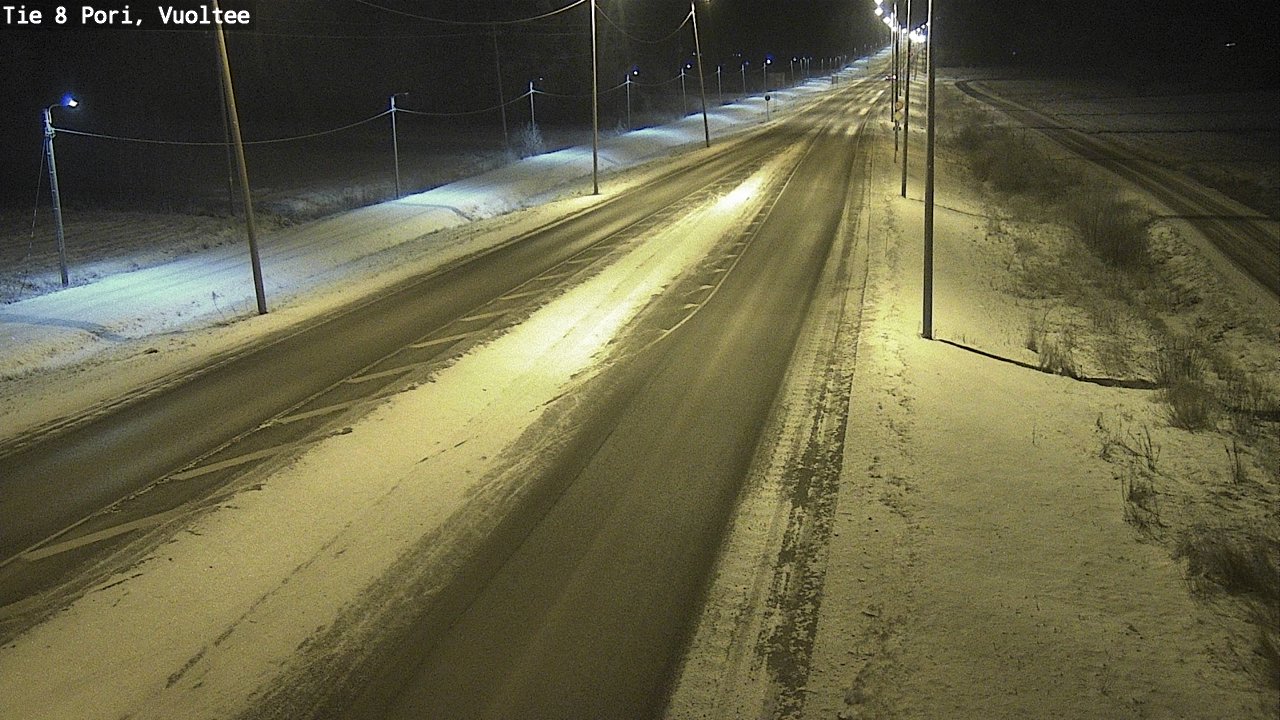 Kelikamerat Kuva Tie 8 Pori, Vuoltee, Pori, Satakunta