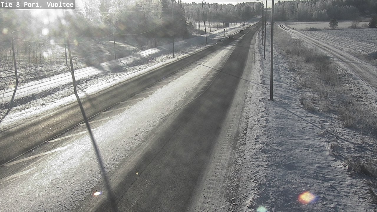 Kelikamerat Kuva Tie 8 Pori, Vuoltee, Pori, Satakunta