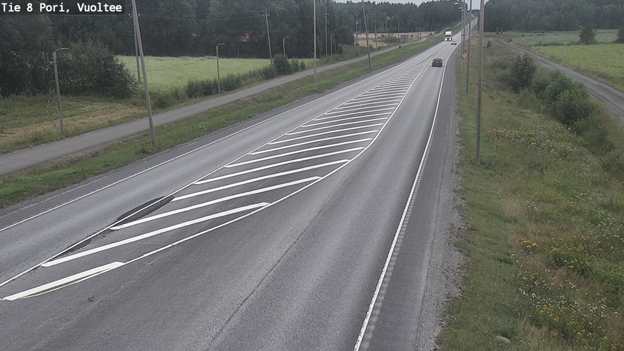Kelikamerat Kuva Tie 8 Pori, Vuoltee, Pori, Satakunta