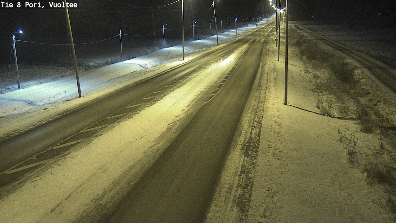 Kelikamerat Kuva Tie 8 Pori, Vuoltee, Pori, Satakunta