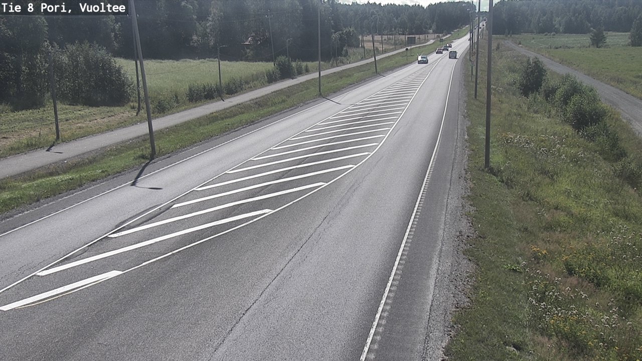 Kelikamerat Kuva Tie 8 Pori, Vuoltee, Pori, Satakunta