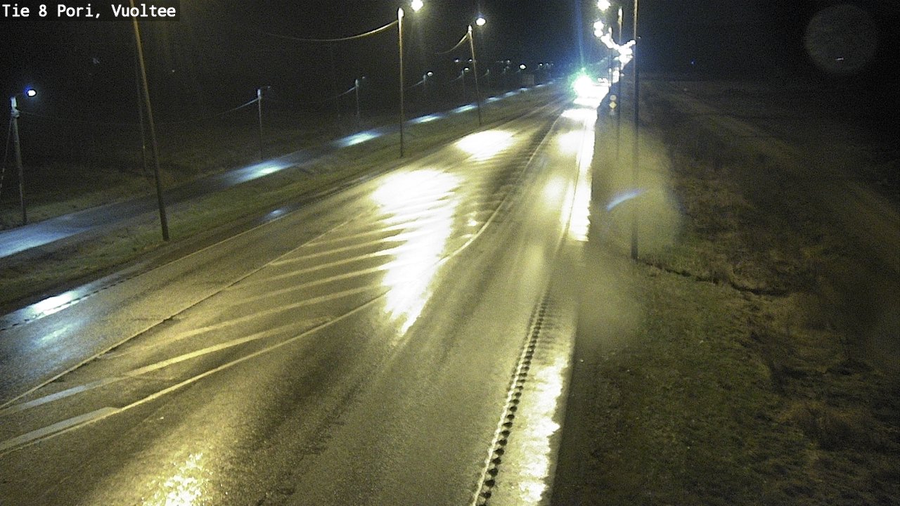 Weather Camera Image Road 8 Pori, Vuoltee, Pori, Satakunta