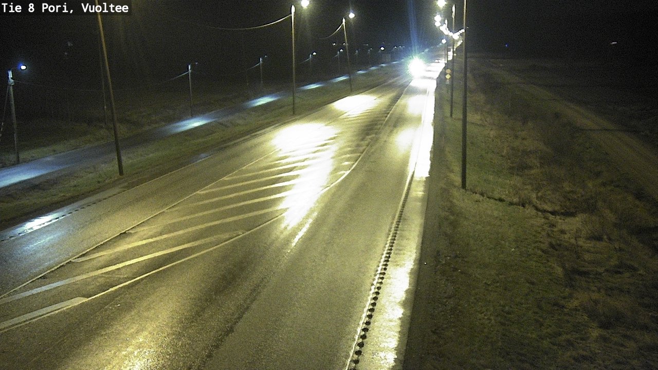 Weather Camera Image Road 8 Pori, Vuoltee, Pori, Satakunta