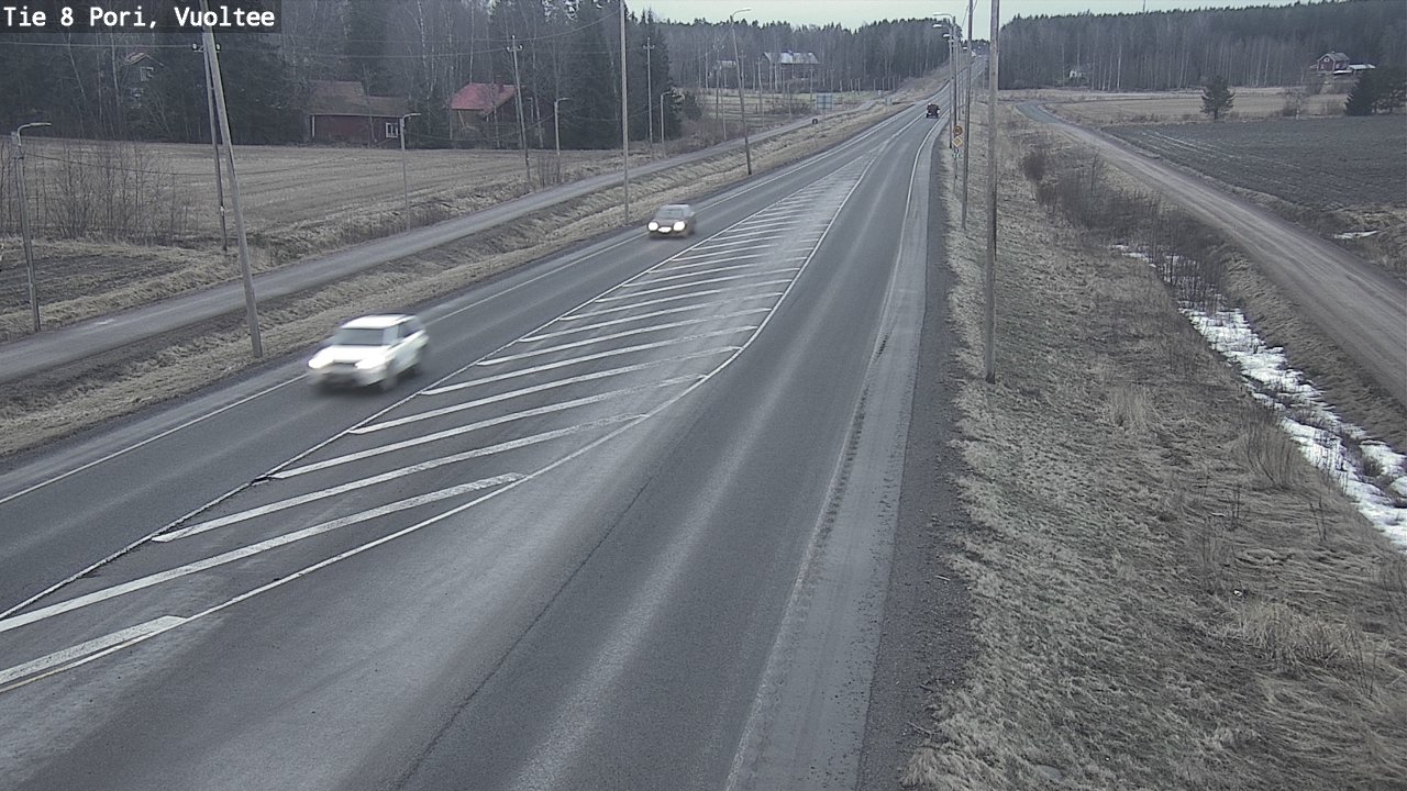 Kelikamerat Kuva Tie 8 Pori, Vuoltee, Pori, Satakunta