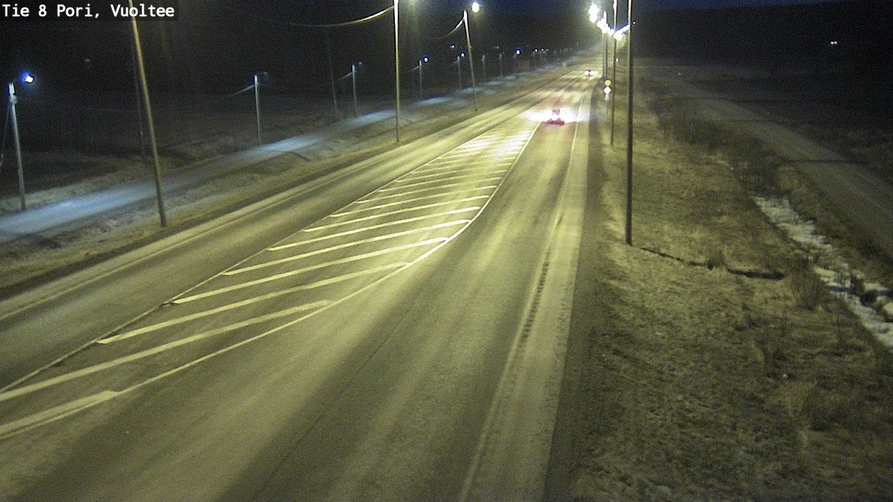 Weather Camera Image Road 8 Pori, Vuoltee, Pori, Satakunta